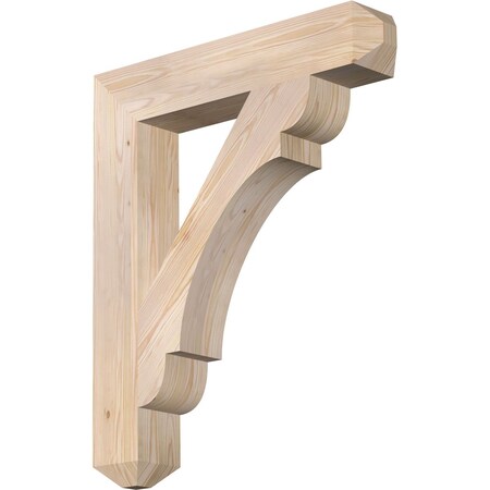 Ekena Millwork Olympic Craftsman Smooth Bracket, Douglas Fir, 5 1/2"W x 32"D x 38"H BKT06X32X38OLY04SDF